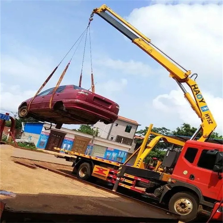 宿迁宿城吊车救援小汽车怎么吊