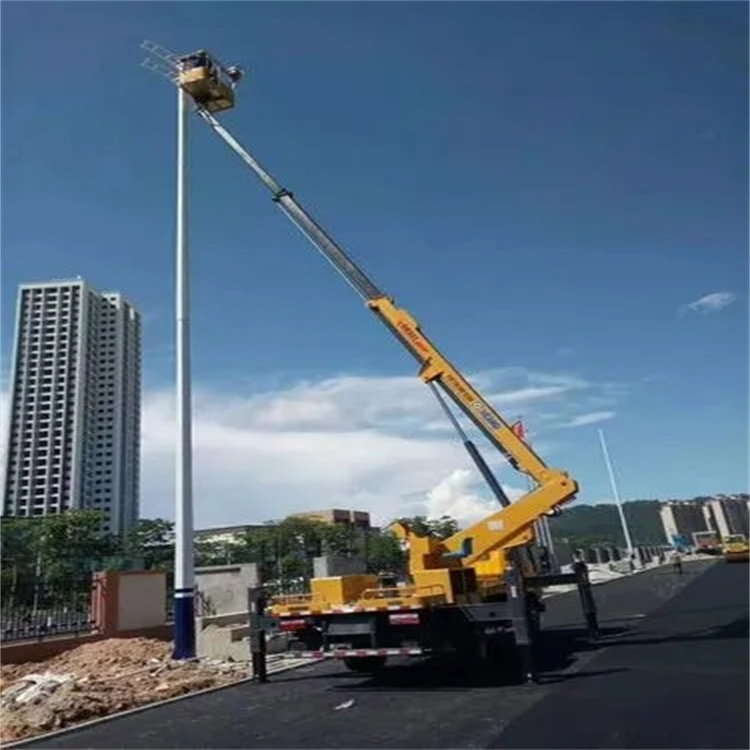 宿迁宿城维修路灯的曲臂升降车出租